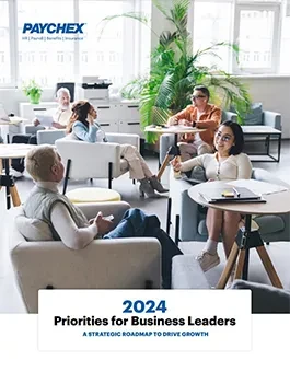 2021 Priorities Business Leader Report Cover