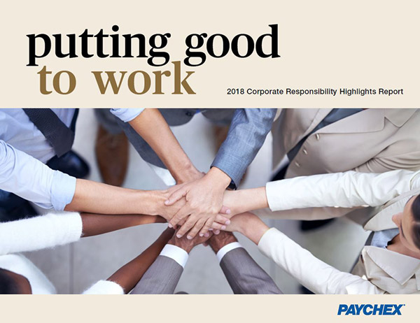 Corporate responsibility highlights report