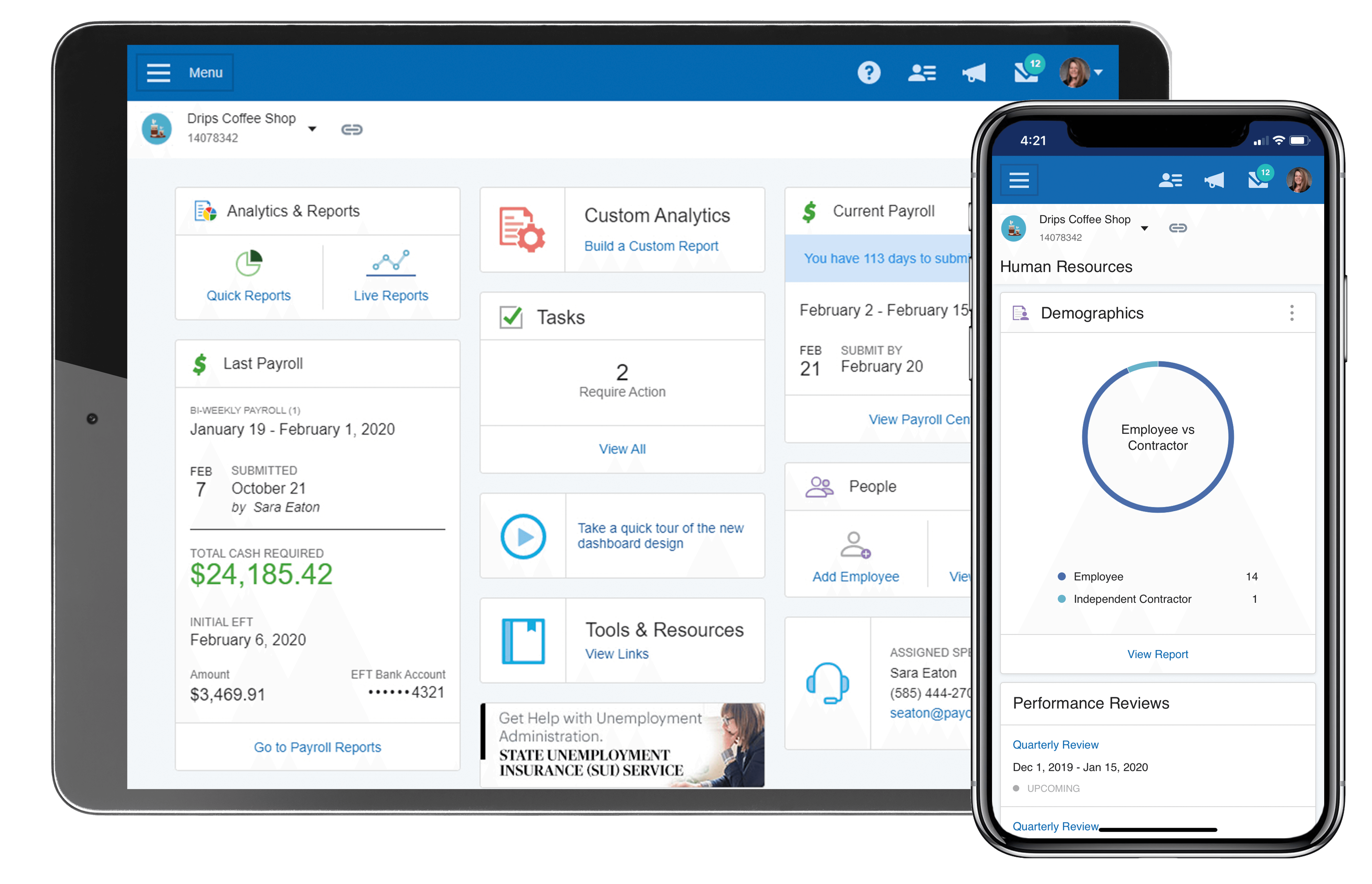 Paychex flex on mobile devices