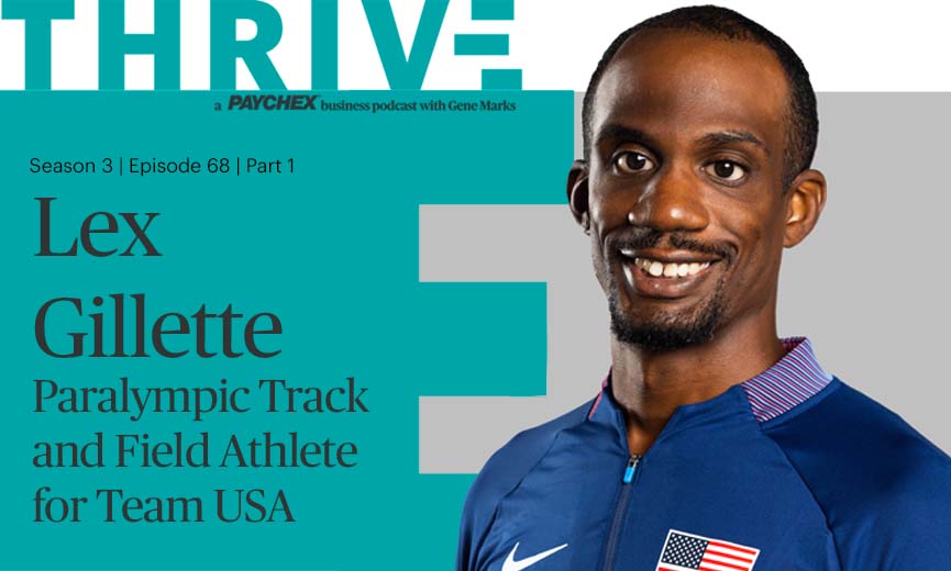 Lex Gillette, Paralympic Track and Field Athlete for Team USA