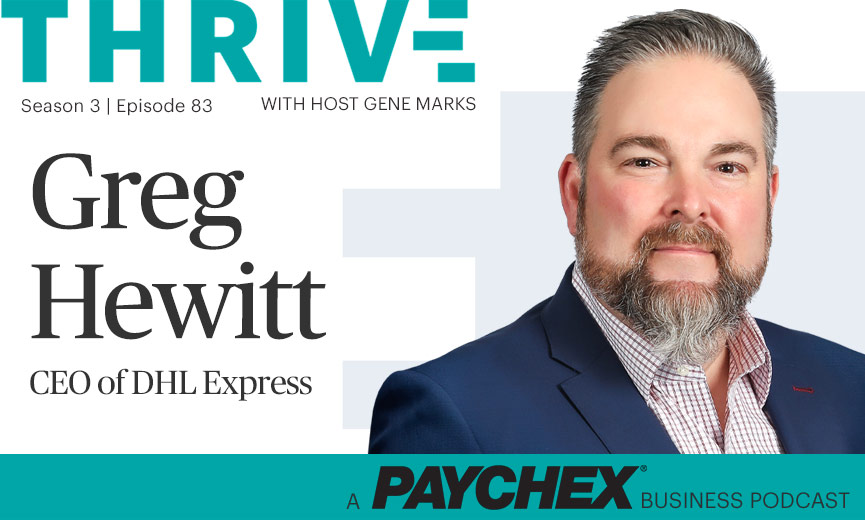 Greg Hewitt, CEO of DHL Express