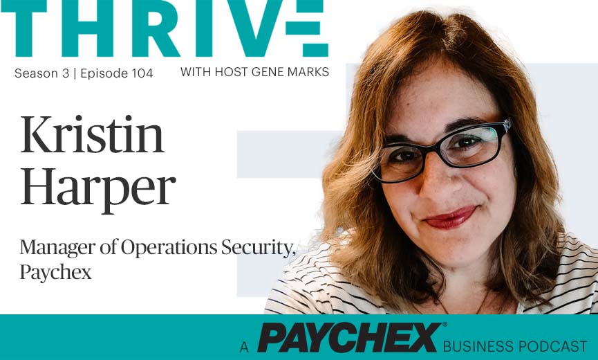 Kristin Harper, Manager of Operations Security at Paychex