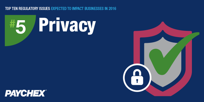 Regulatory issues - Privacy - Paychex