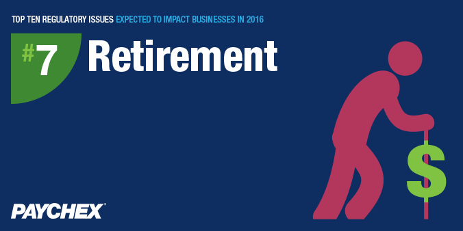 Regulatory issues - Retirement - Paychex