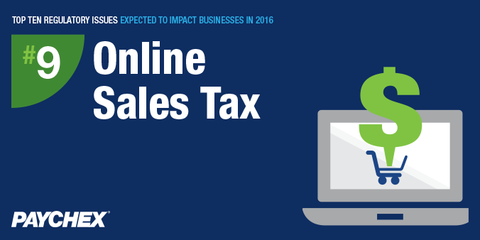 Regulatory issues - Sales tax - Paychex