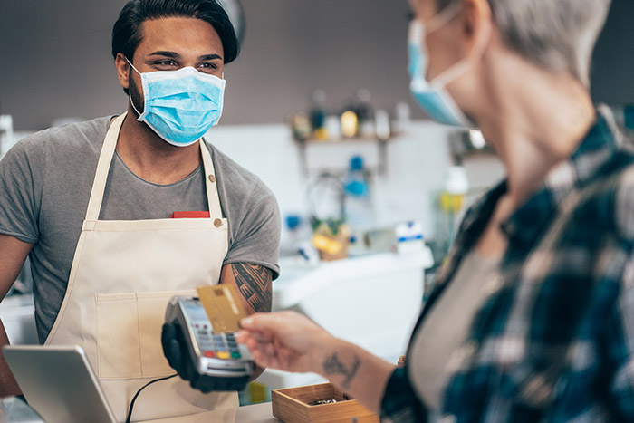 Making a purchase during the covid-19 pandemic