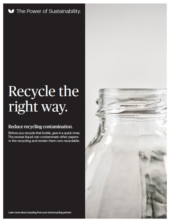 Employee recycling program