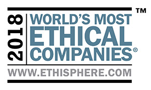 2018 World's Most Ethical Companies award winner