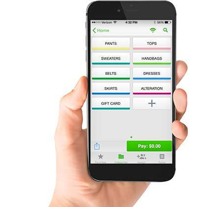 Using a phone for POS