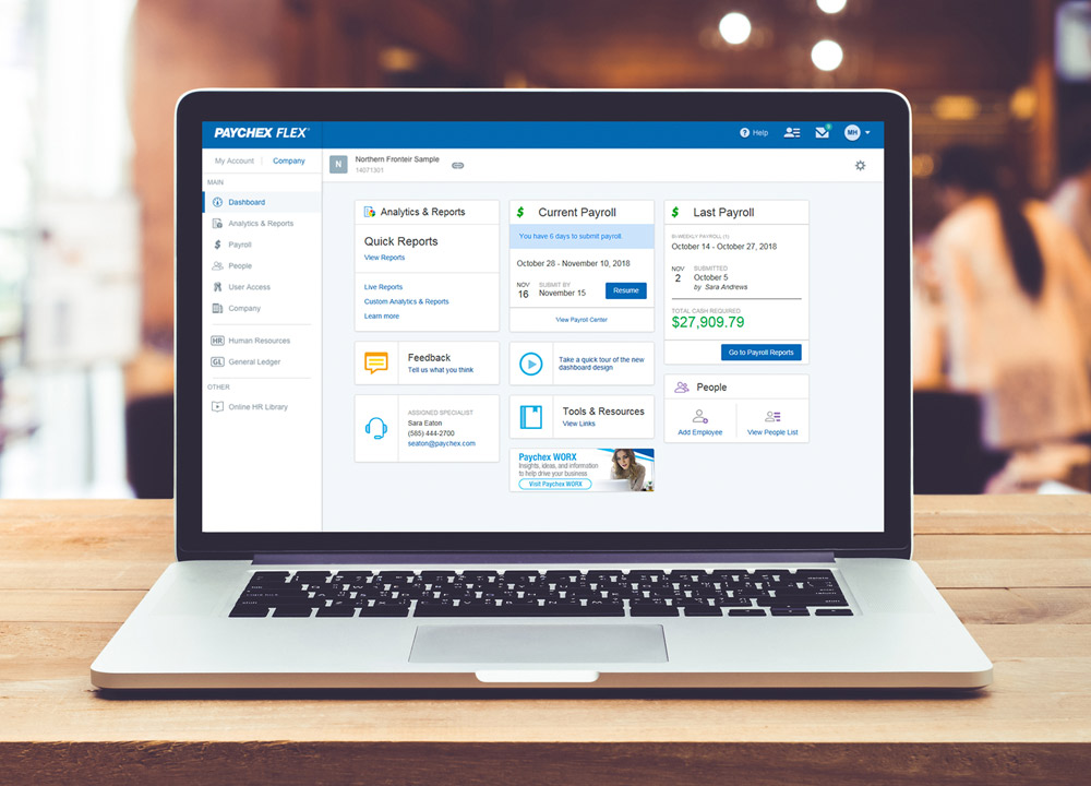 Paychex Flex, a complete HR system