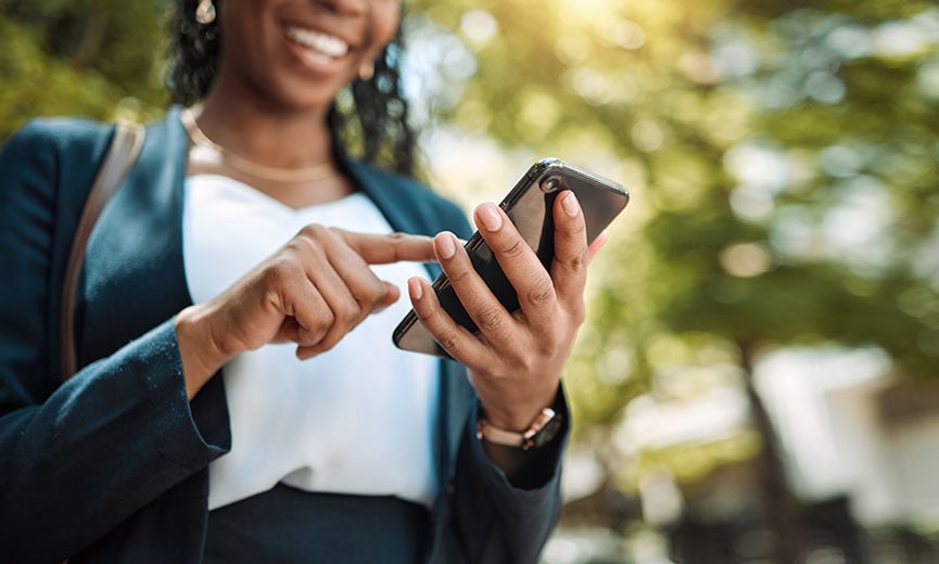 An employee gains faster access to funds from their employer setting up direct deposit