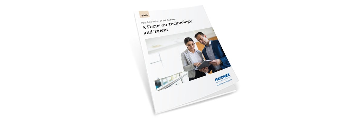 Paychex released its third annual Paychex Pulse of HR Survey in 2019, uncovering the latest trends and challenges driving HR professionals today.