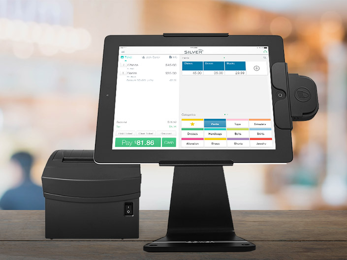 POS system using an iPad