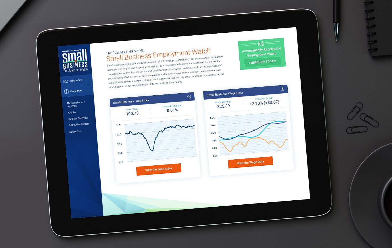 small business employment watch