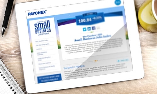 Small Business Jobs Index Feb 2015