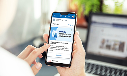Paychex Pooled Employer Plan Mobile