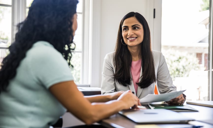 Employees Discussing Retirement Plan Corrective Distributions