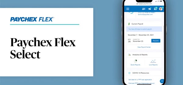 Demostración de Paychex Flex Select