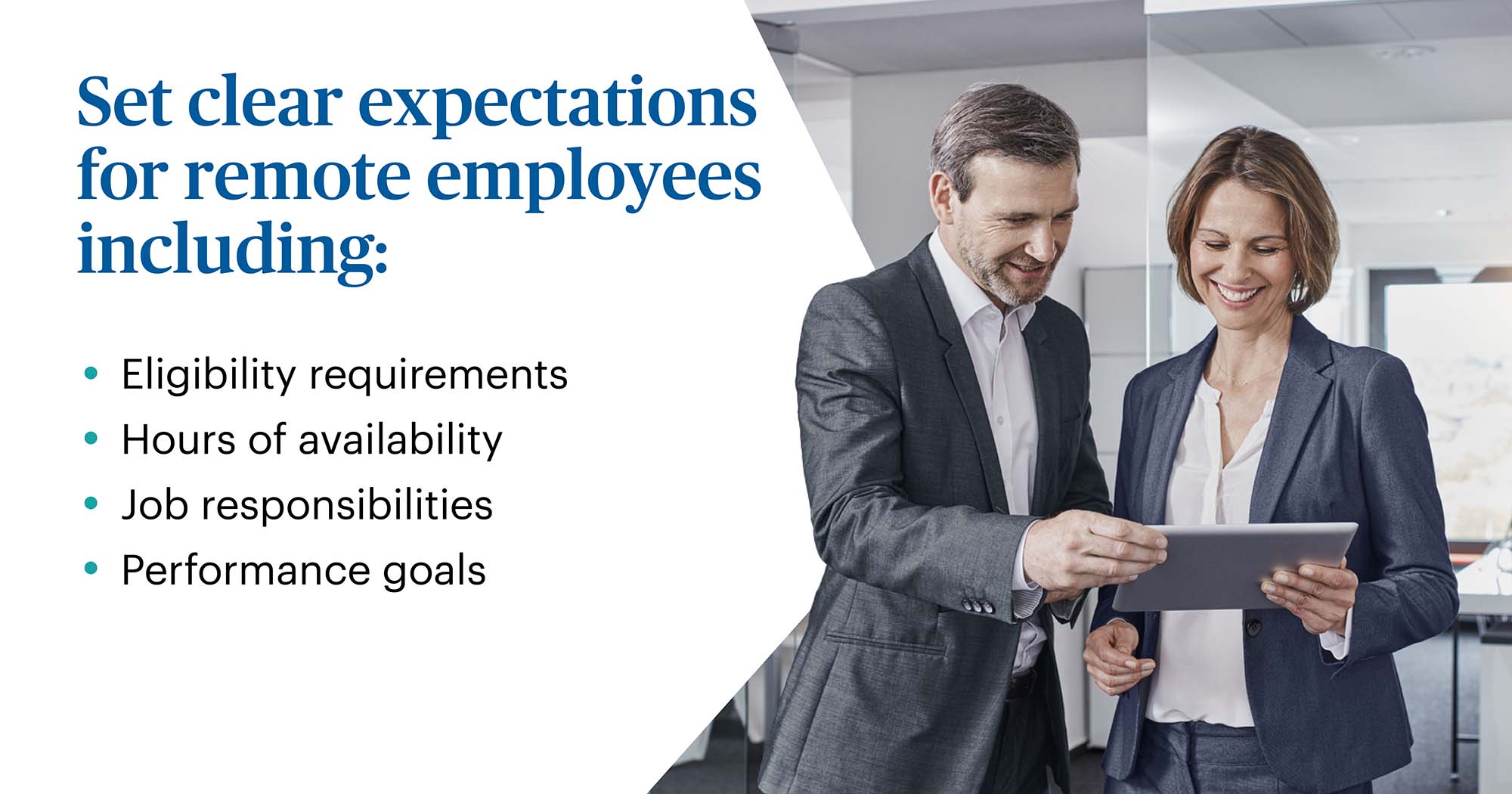 a list of ways how to set clear expectations for employees