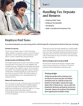 preview image of the 2023 essential guide pdf published by paychex