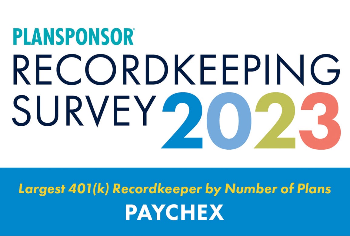 Paychex es el agente más grande de mantenimiento de registros 401(k)