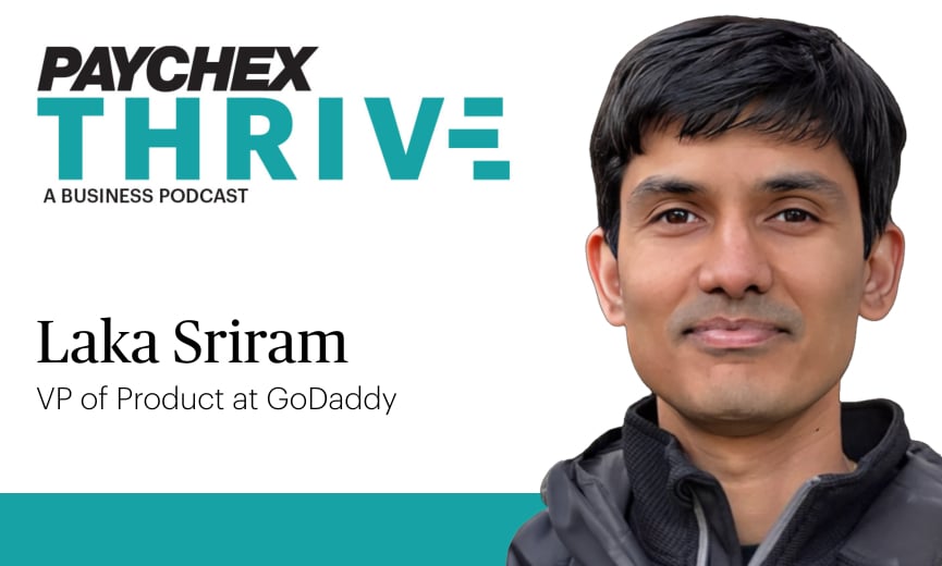 Laka Sriram, VP of Product at GoDaddy 