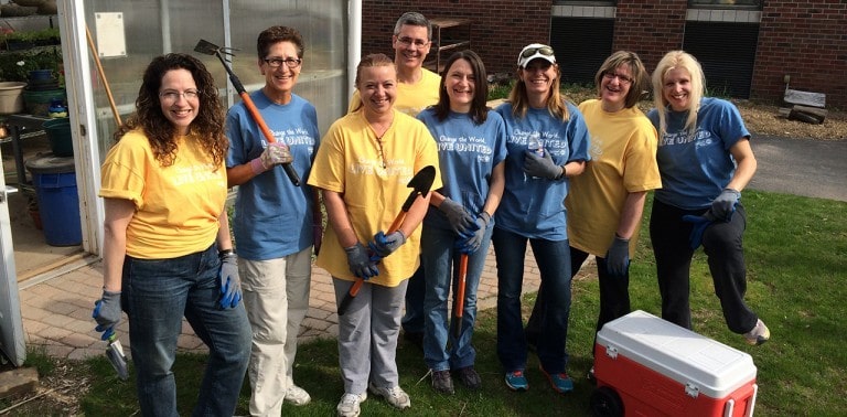 Stephanie and Day of Caring