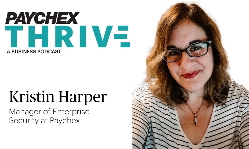 Paychex THRIVE podcast with guest Kristin Harper