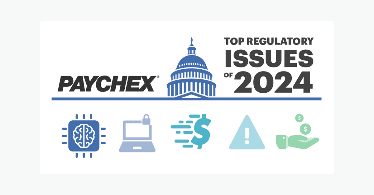 Principales problemas reglamentarios de 2024 de Paychex