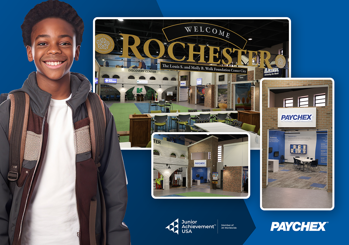 The Paychex Junior Achievement Discovery Center is the first of its kind in New York State.