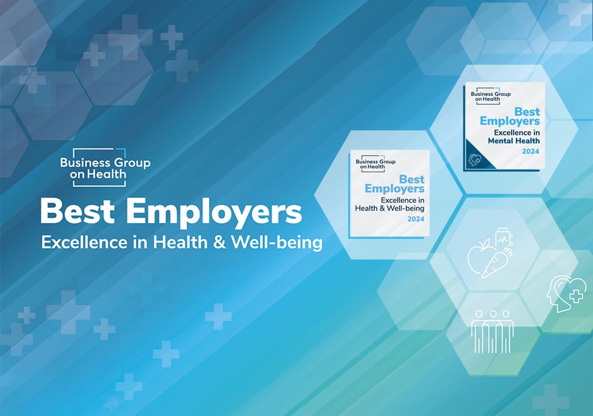 Best Employers award for excellence in health & well-being