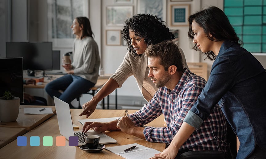 A business leader spends time on HR administration tasks