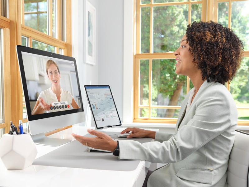 A Paychex HR consultant advising a client