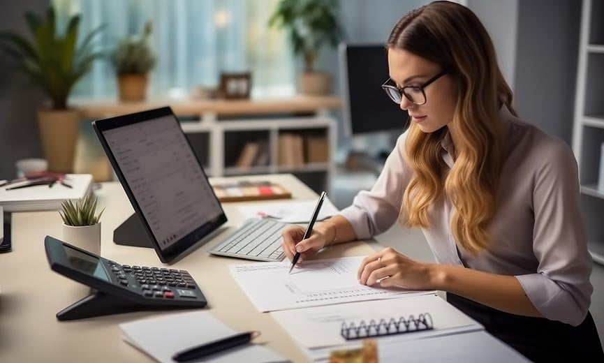 Un empleador calcula los impuestos FICA para garantizar la exactitud de la nómina