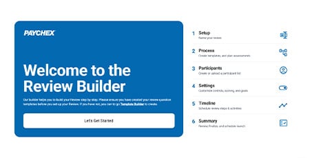 screenshot of Paychex Flex Engage