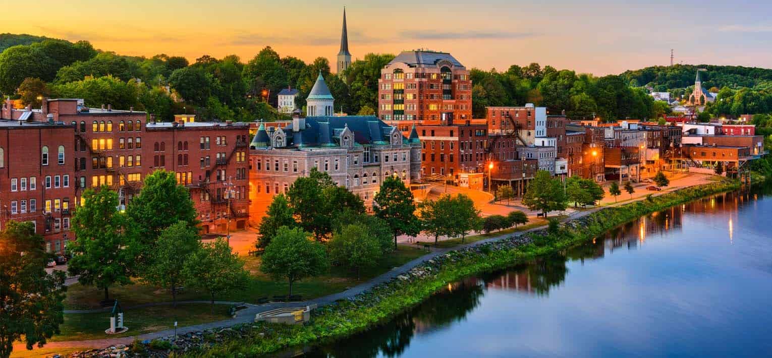Landscape image of Augusta, Maine