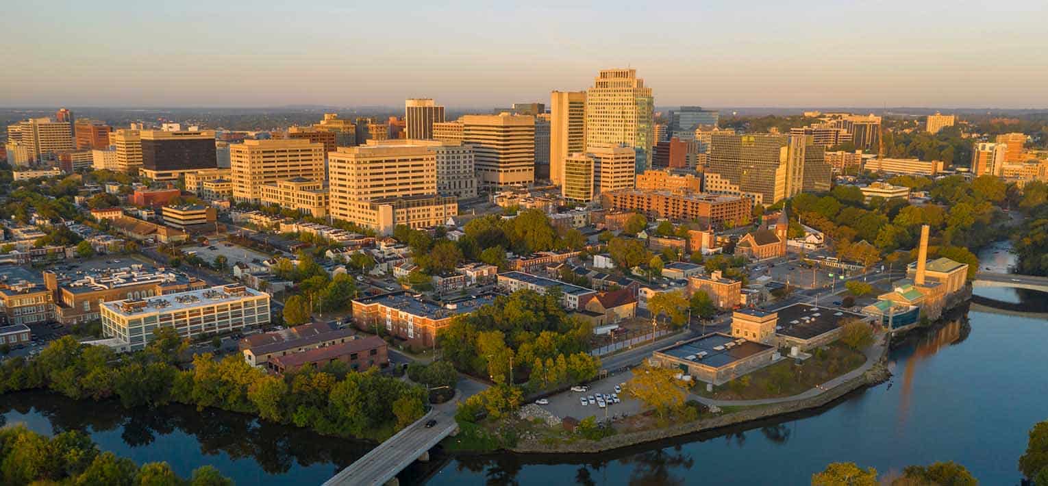 Paisaje de Wilmington, Delaware