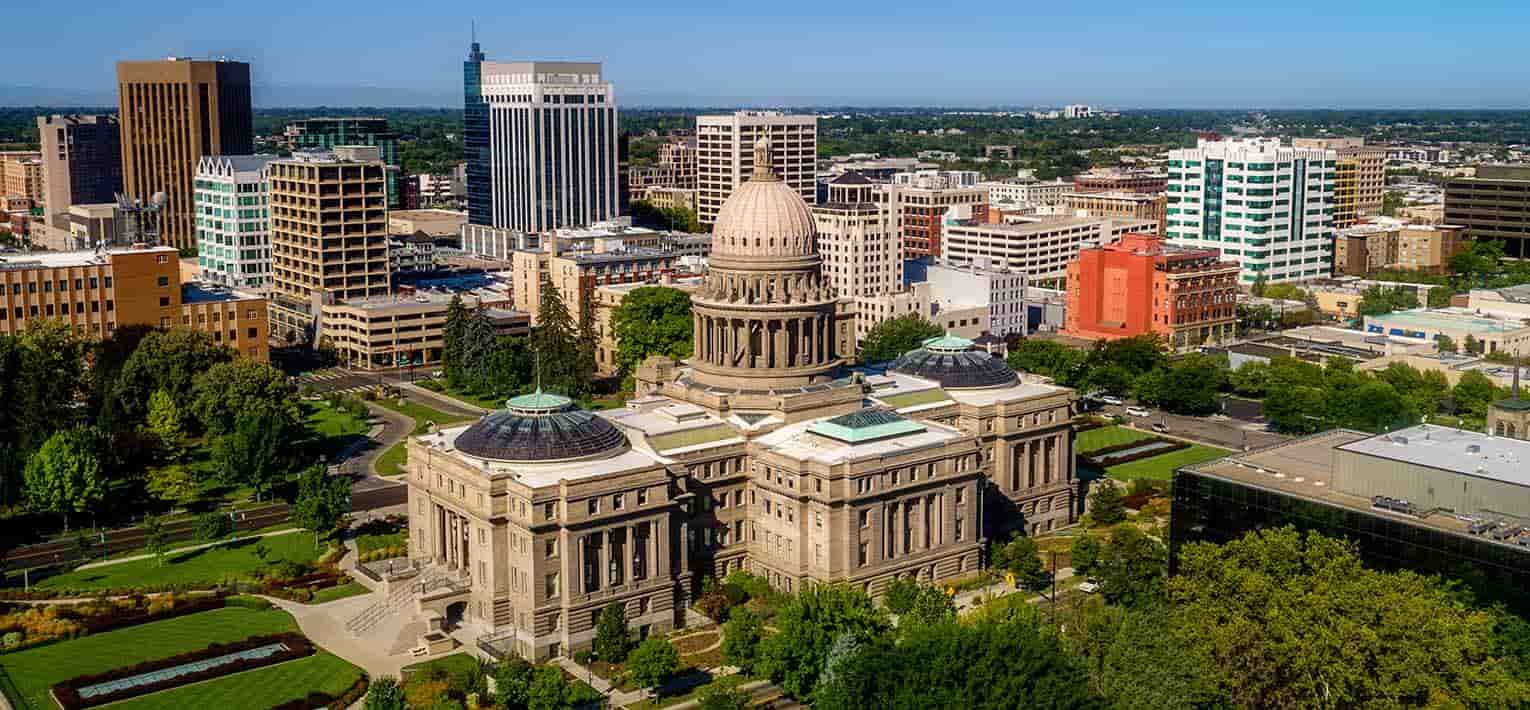 Paisaje de Boise, Idaho
