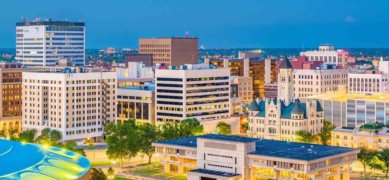 Paisaje de Wichita, Kansas
