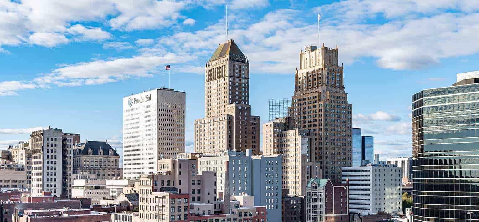 Paisaje de Newark, Nueva Jersey