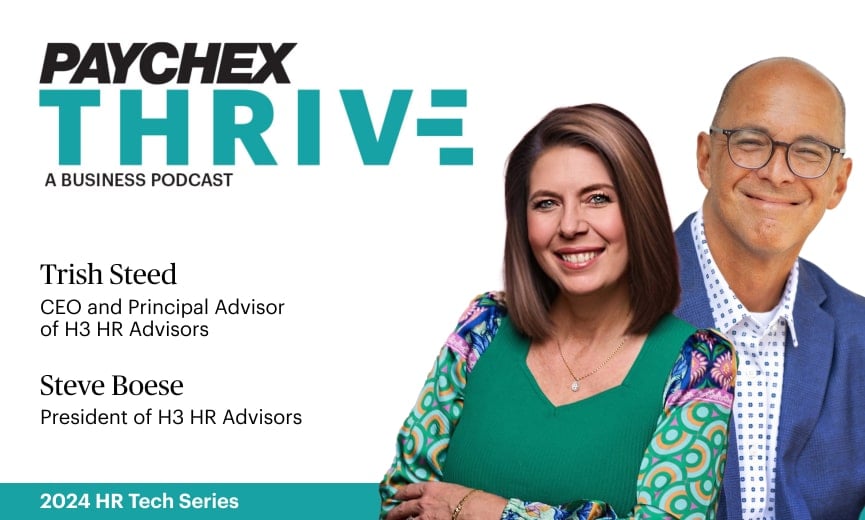 Trish Stee, CEO and Principal Advisor of H3 HR Advisors, and Steve Boese, President of H3 HR Advisors