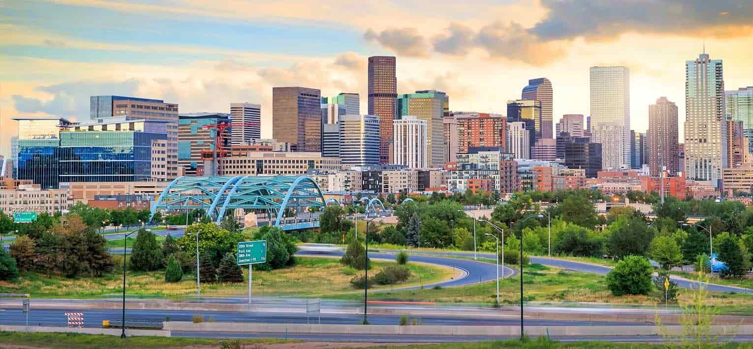 Paisaje de Denver, Colorado