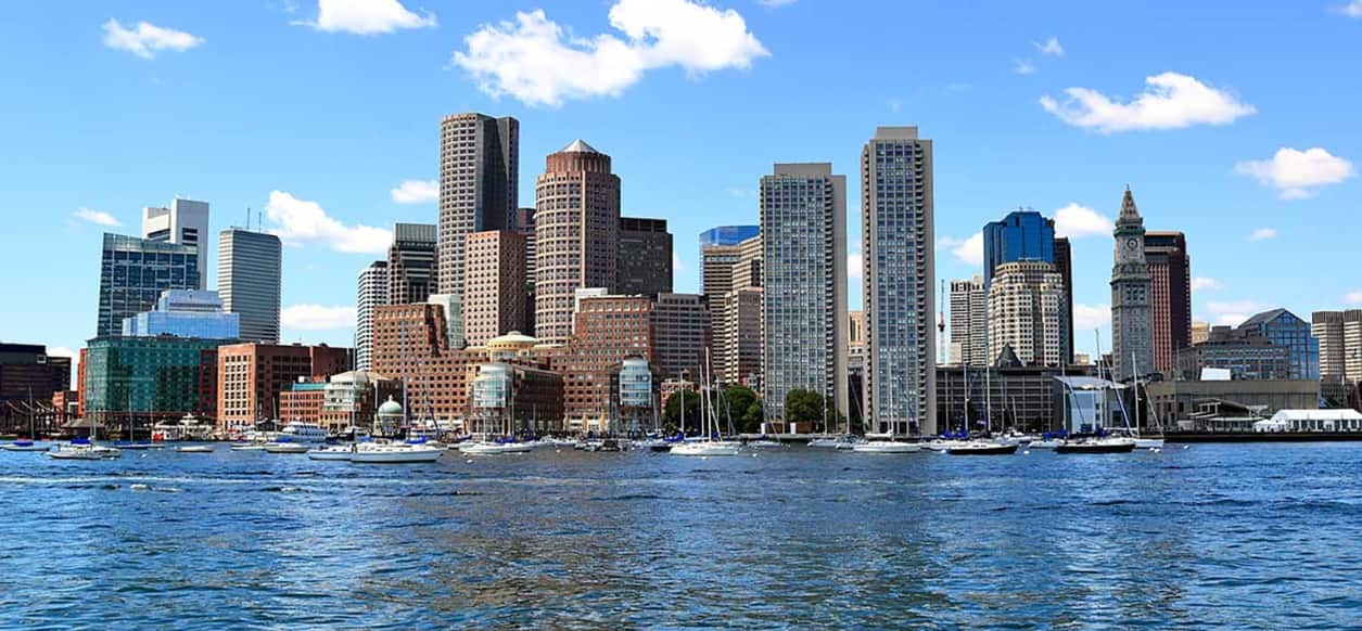 Paisaje de Boston, Massachusetts