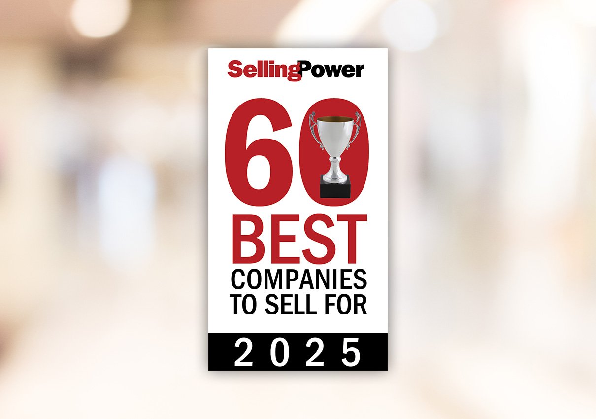 Selling Power 60 Best Companies To Sell For 2025 logo
