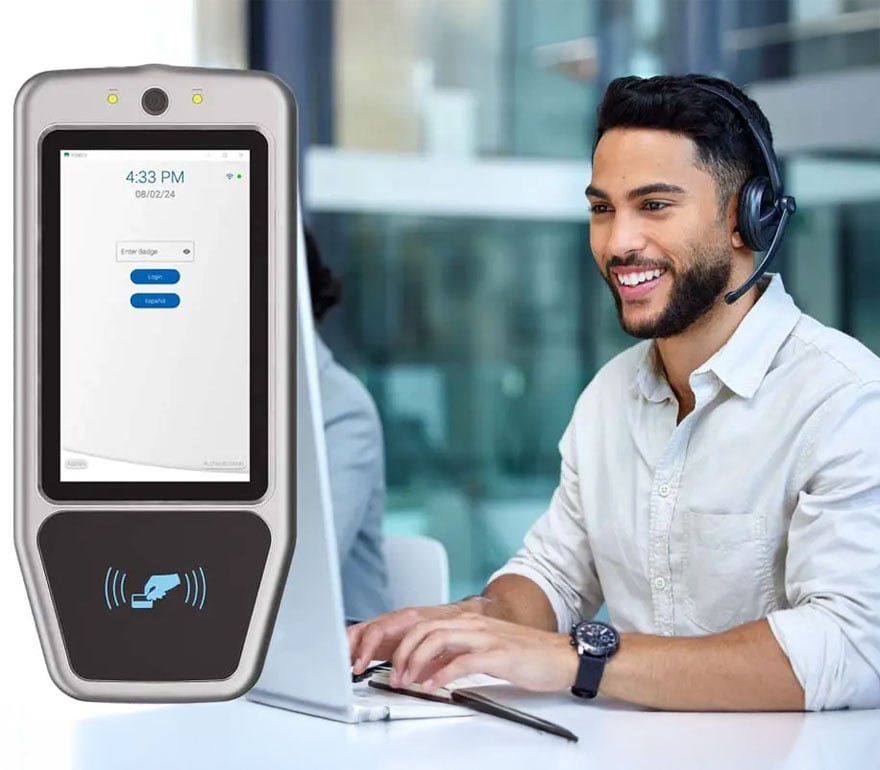 Proximity time clock from Paychex