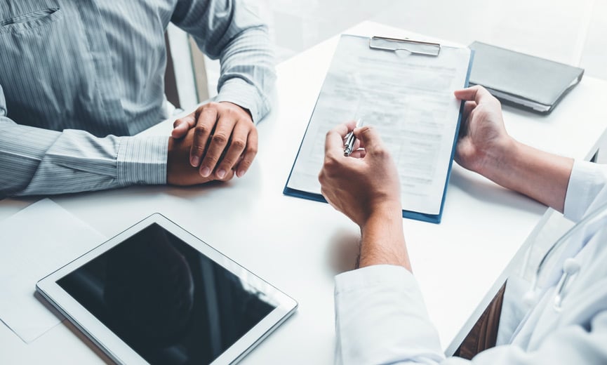 Employer collecting personal info from employee