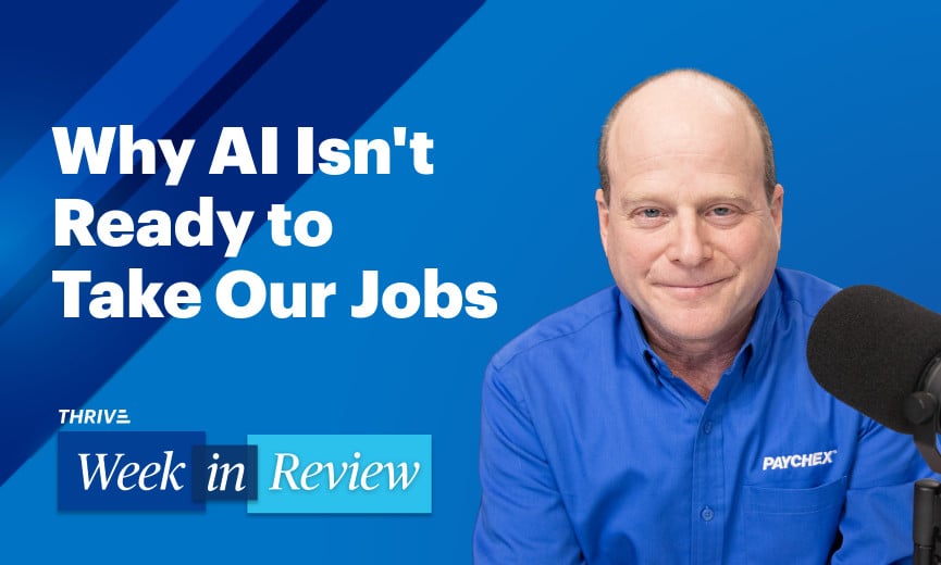 Resiliency of Small Businesses, Alternative Jobs Data, AI Not Taking Jobs
