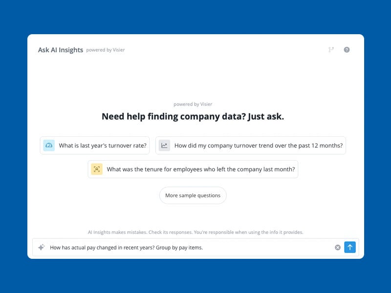 AI HR analytics to find company data