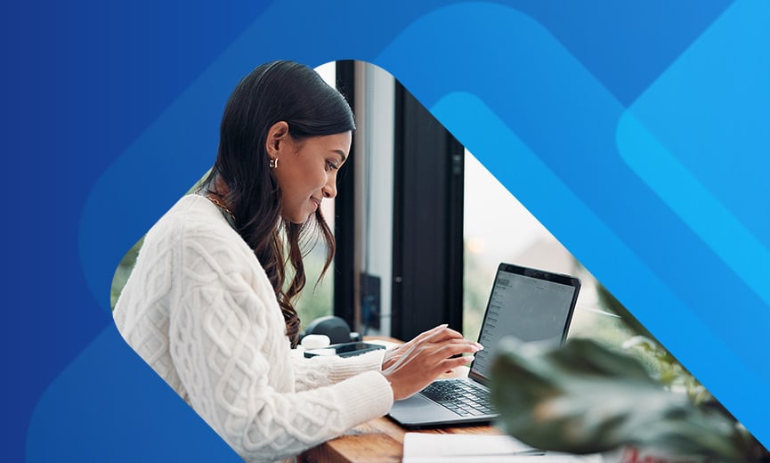 Small business owner looking at healthcare benefits