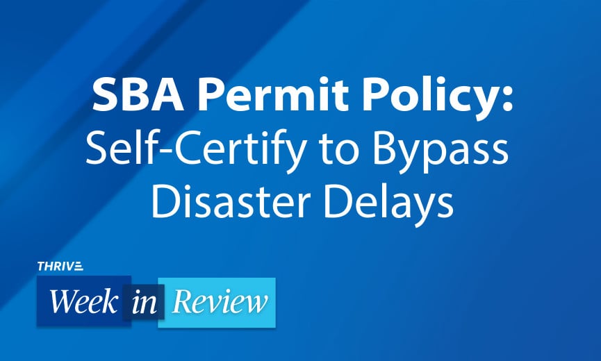 SBA Touts Growth, Capital Programs, a Bill on AI Training, Permit Process Changes